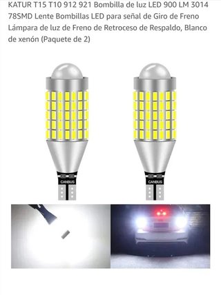 Bombillas LED T15/W16W 78 SMD Canbus