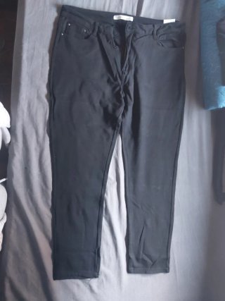 Pantalón TWJANO negro elástico