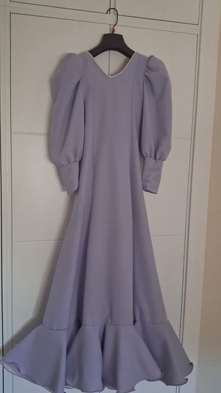Vestido de gitana morado talla 12 años
