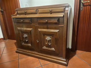 Mobile scrivania in legno