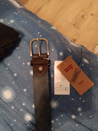 Cintura Carrera Jeans marrone uomo