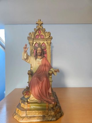 Escultura Sagrado Corazón de Jesús