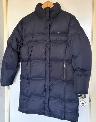 Abrigo Tommy Hilfiger Azul. Talla 16 XL Niñas