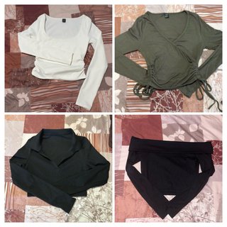Pack 4 Tops SHEIN Talla xs