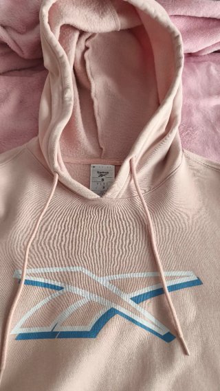 Sudadera Reebok Rosa Talla S