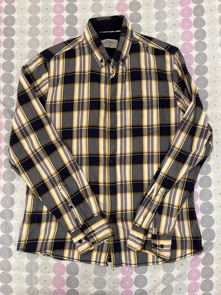 Camisa de cuadros Pull&Bear XL