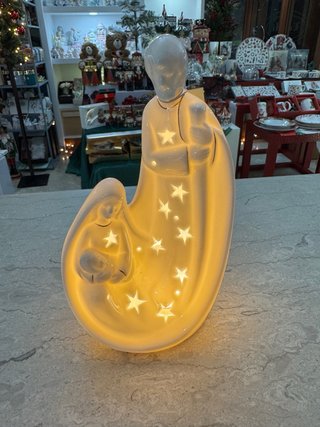 Sacra Famiglia LED Ceramica Hervit