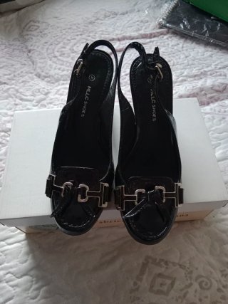 Zapatos de tacón MLLC SHOES negros talla 36