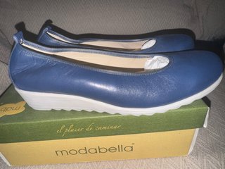 Scarpe Modabella Blu Donna
