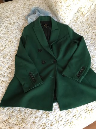 Blazer verde Alba Conde