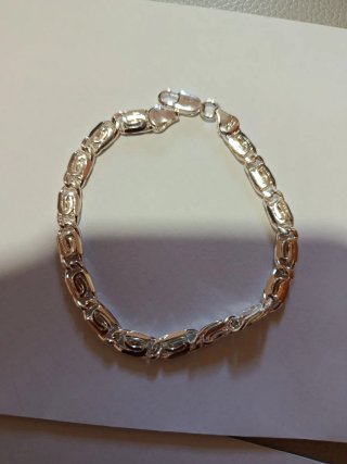 Pulsera de plata 925 con eslabones