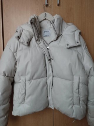 Cazadora polipiel Bershka