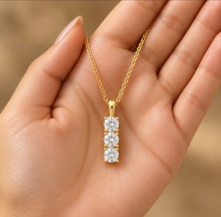 Cadena y Colgante Chapado en Oro 18k