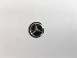Logo llave Mercedes 14 mm