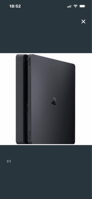Consola Sony PlayStation 4 (PS4) Negra