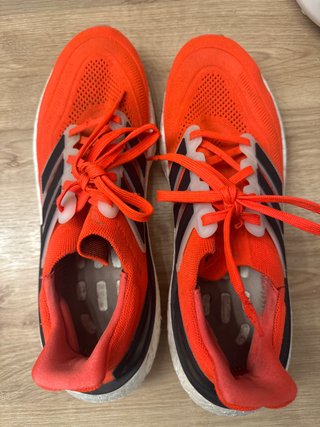 Adidas Boston Hombre Naranja/Negro Talla 45,5