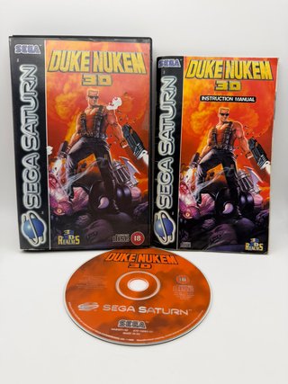 Duke Nukem 3D Sega Saturn PAL Completo