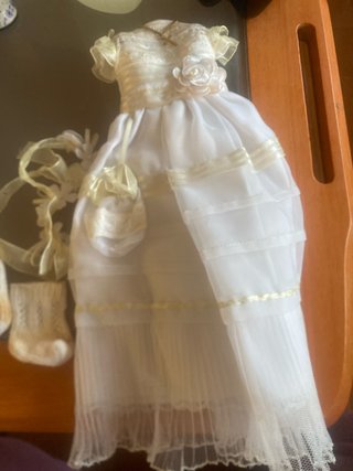 Vestido de Comunión para Muñeca Nancy