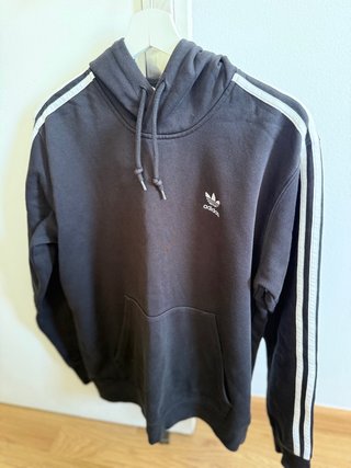 Sudadera Adidas Negra con Capucha