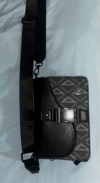 Bolso Bandolera Lacoste Negro