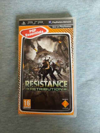 PSP Resistance Retribution Sony Essentials
