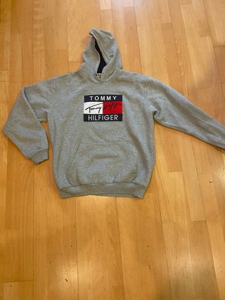 Sudadera Tommy Hilfiger Gris Niño