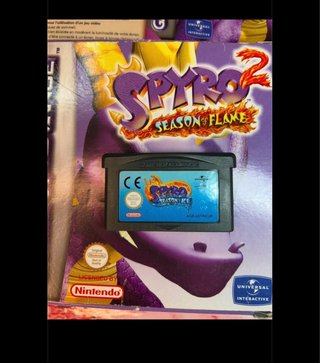 Spyro Season of Ice/ Flame Game Boy Advance