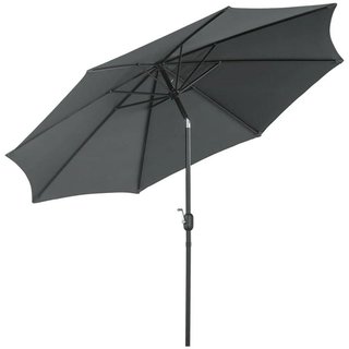 Sombrilla Jardín Ø295cm Inclinable Gris Oscuro