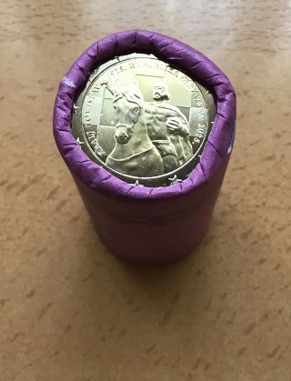 2 euros conm. Croacia. Rey Tomislav. Año 2025