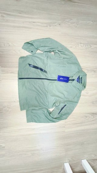 Cortavientos Alpha Industries Verde Militar