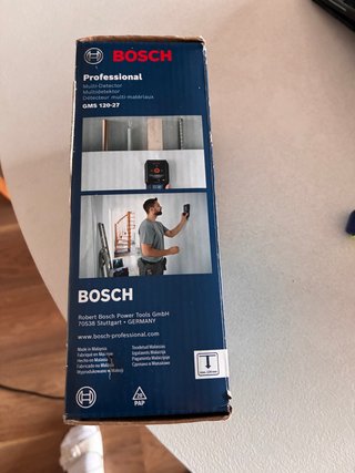 Detector de materiales Bosch GMS 120-27