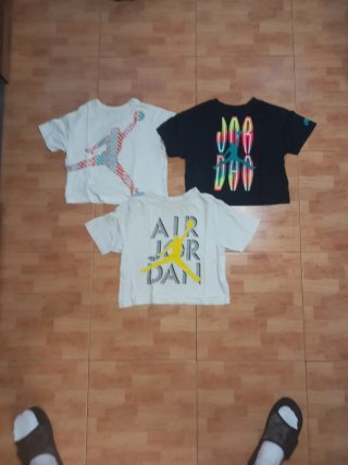 Lote de 3 Camisetas Jordan