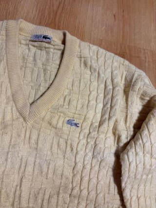 Jersey Lacoste Amarillo Mantequilla