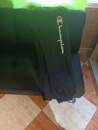Pantalón de chándal Champion negro