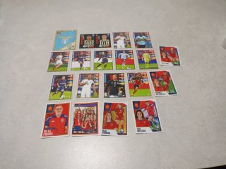 Cromos de fútbol varios jugadores