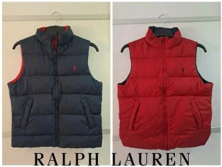 Rebajado!Chaleco/plumón reversible Ralph Lauren ni