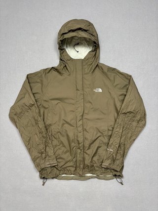 The North Face chaqueta impermeable caqui talla S
