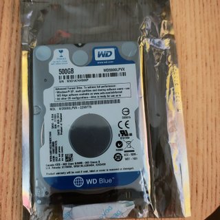Disco Duro Interno 500GB 2.5 HDD WD