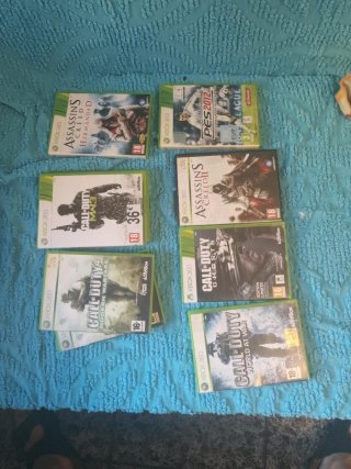 Lote 7 giochi Xbox 360