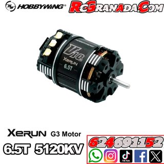 6.5T Motor Hobbywing XeRun V10 G3 5120KV