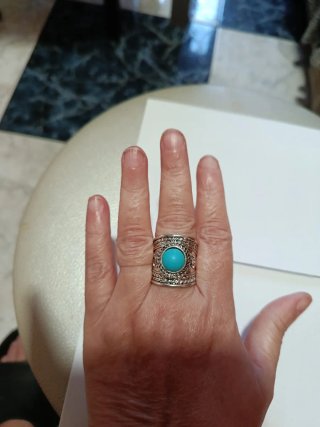 Anillo Plata con Turquesa