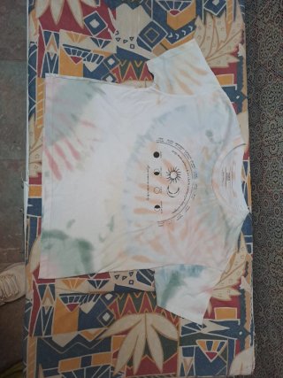 Camiseta mujer tie-dye talla S