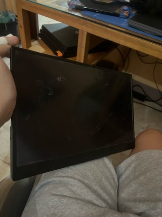 Monitor portatile nero