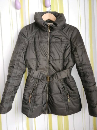 Cazadora acolchada mujer verde oliva Talla 36