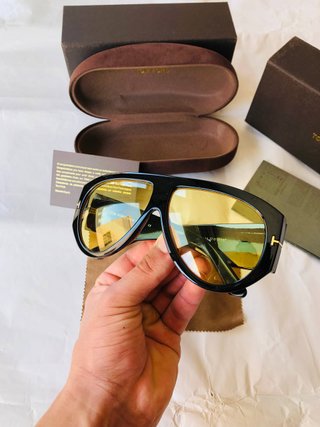 Gafas de Sol Tom Ford Negras y Amarillas