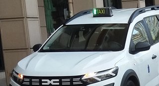 Licencia de Taxi del Ayuntamiento de A Coruña.
