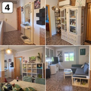 Muebles de salón, comedor y recibidor