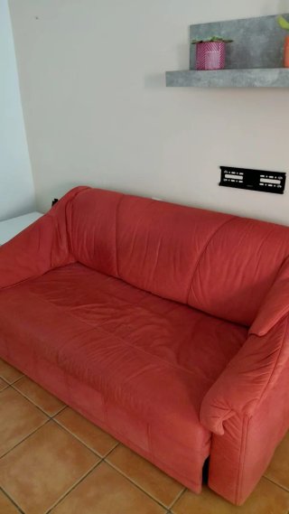 Sofá Cama Rojo