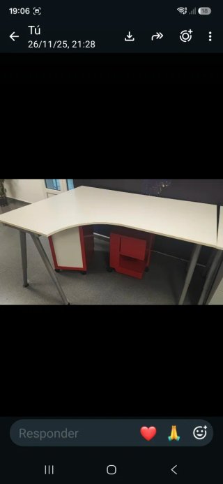 Mesa de Oficina en Esquina