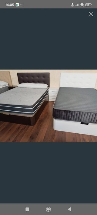 Letto canapè con materassi nuovi